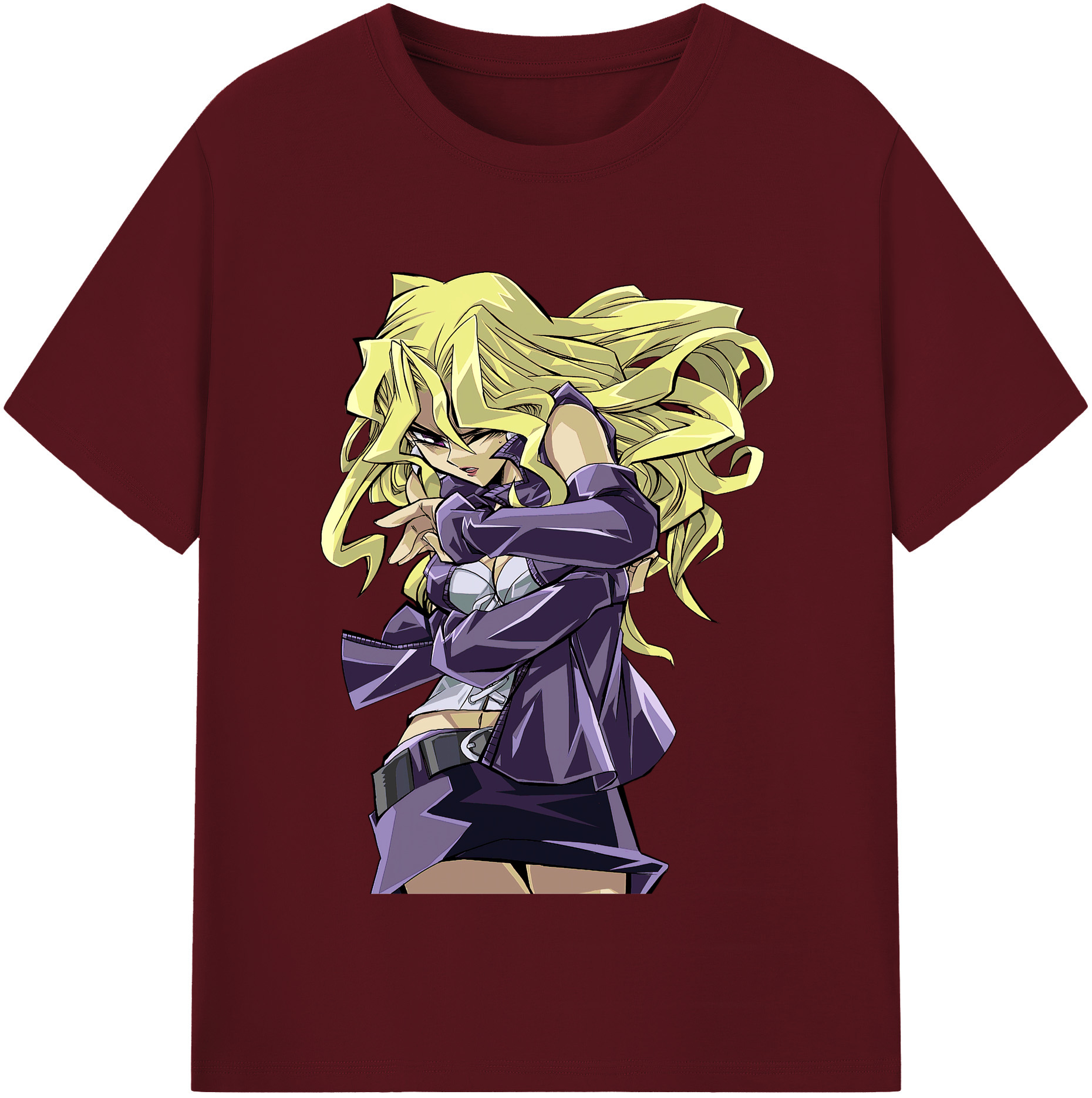 （画像用） 遊☆戯☆王 Yu-Gi-Oh! 綿100％半袖Tシャツ（フロントプリント）